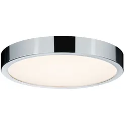 Paulmann HomeSpa LED Panel AVIAR, direkt/indirekt, IP44, Ø 30cm, 230V, dimmbar, 20W 2700K, Chrom PAUL-70882