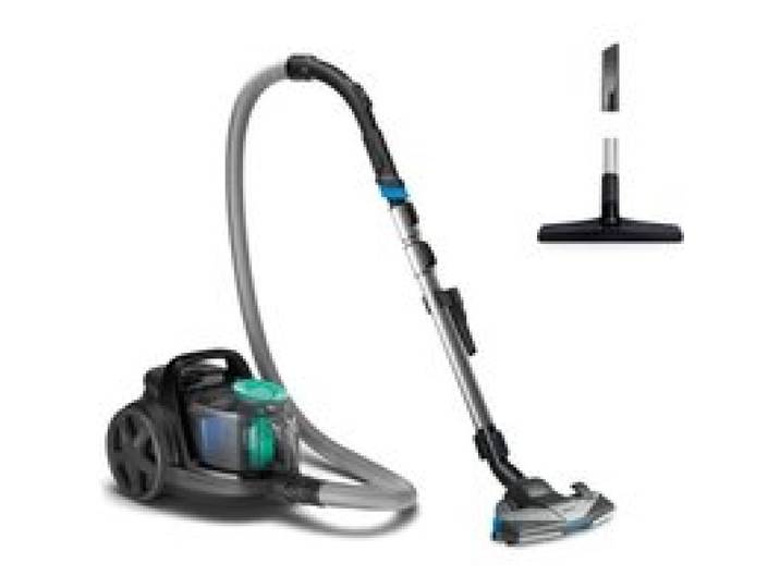 Aspirateur sans sac - Philips - FC9550/09 - Technologie PowerCyclone 7 - Brosse TriActive+ - Noir