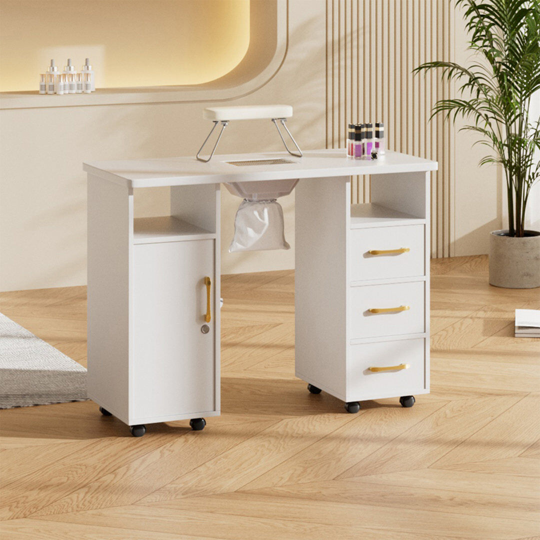 Living and Home MDF；Particle Board Makeup Organiser 78cm H X 102cm W X 45cm D