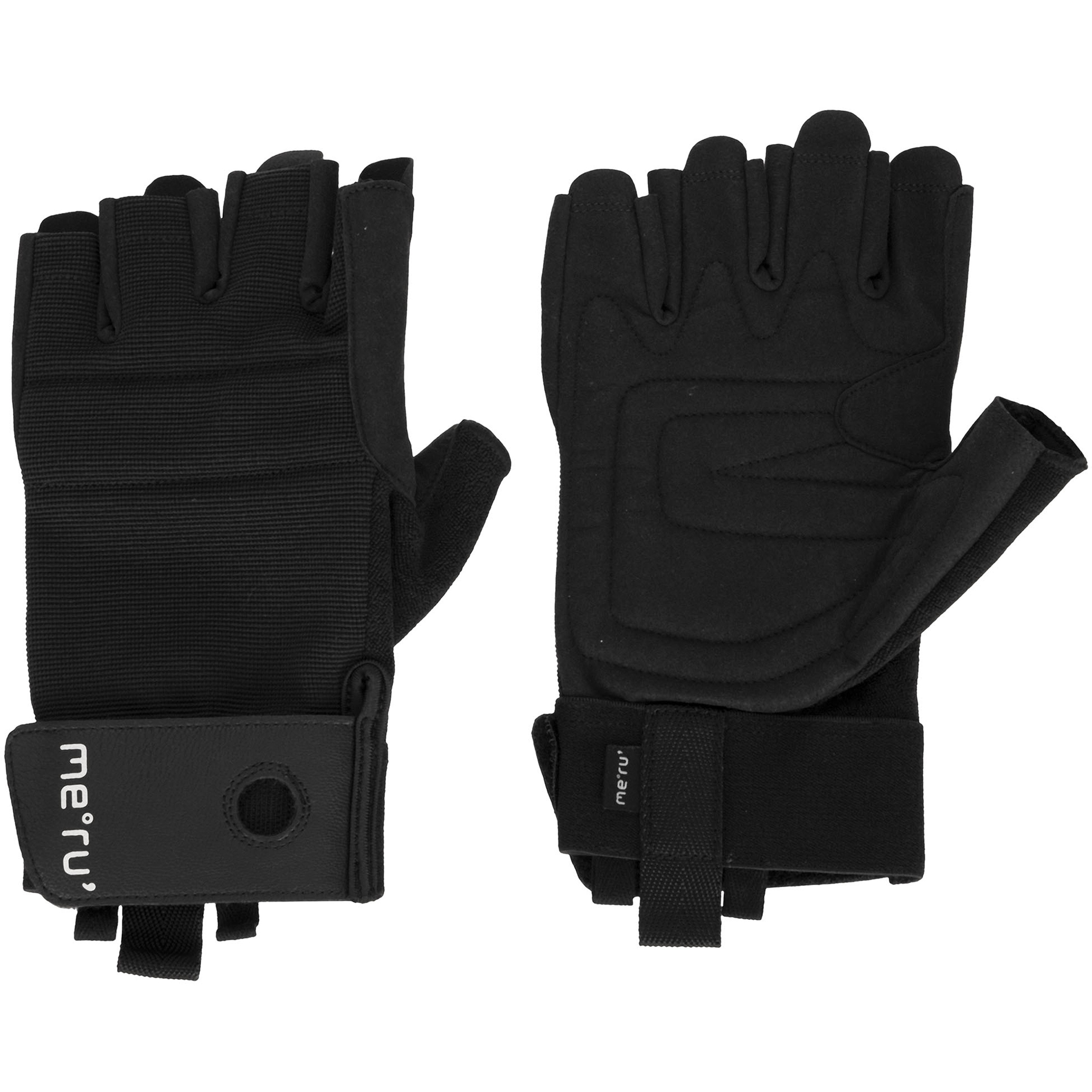 Bergzeit Basics Meru Camaleno Via Ferrata Klettersteig-Handschuhe schwarz Größe S
