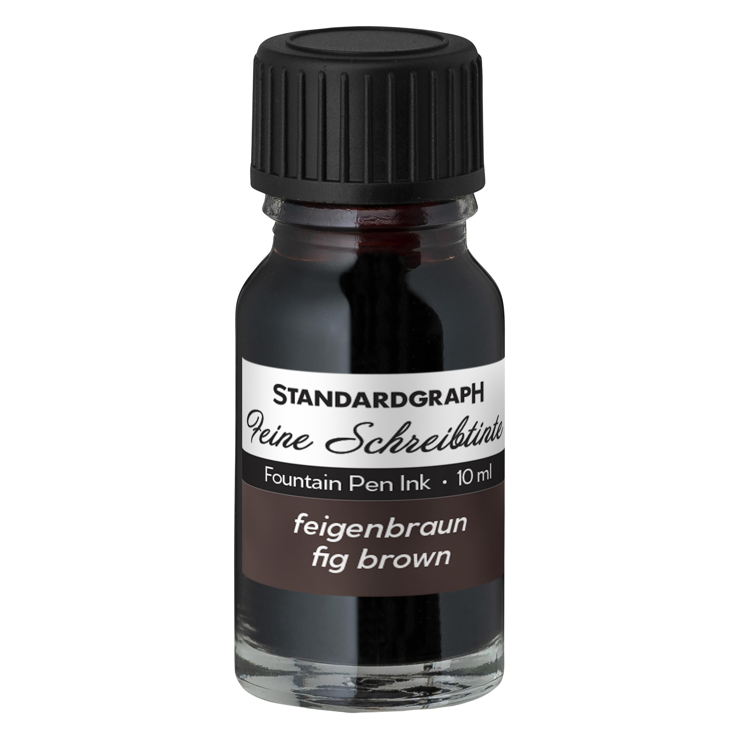 Standardgraph Tinte 10 ml Feigenbraun (Braun) (572902-SG)
