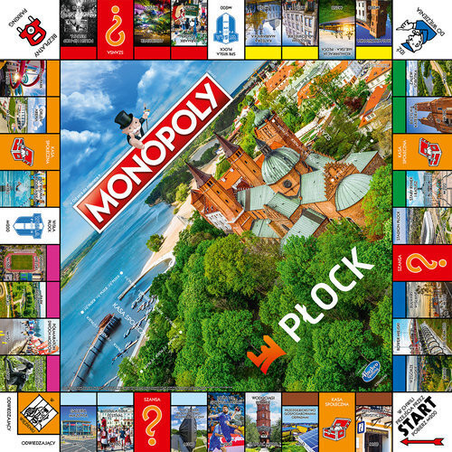 Winning Moves Monopoly Płock bordspel