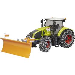 bruder Landwirtschafts Modell Claas Axion 950 mit Schneeketten und Räumschild Landwirtschafts Modell 03018