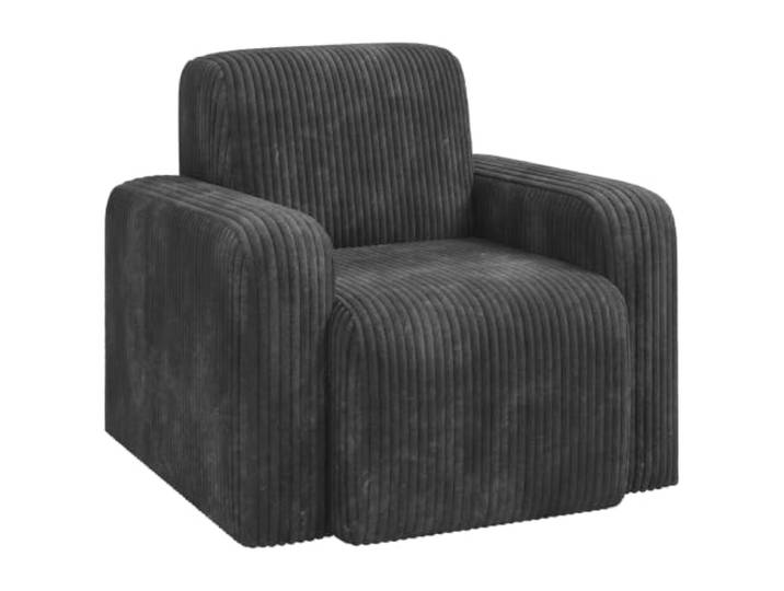 Makastle Sessel Dunkelgrau Cord