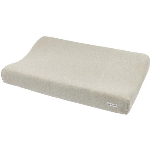 Meyco aankleedkussenhoes Knit Basic Sand Melange 50x70 cm