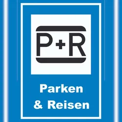HB-Druck Parken und Reisen Schild A3 (297x420mm)