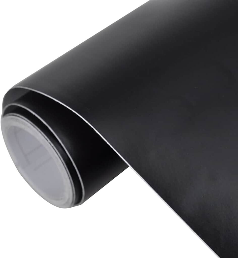 vidaXL Films de voiture 2 pcs Noir mat 100x150 cm