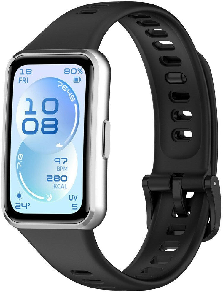 Huawei Band 11 / 11 Pro EIDERWOOD Silikone Urrem - Sort