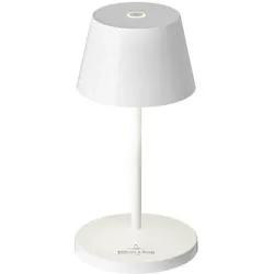 Villeroy & Boch, Tischlampe, SEOUL NANO Akku-Tischlampe Weiss Ceramic 1,8W steuerbare Lichtfarbe IP65 97120