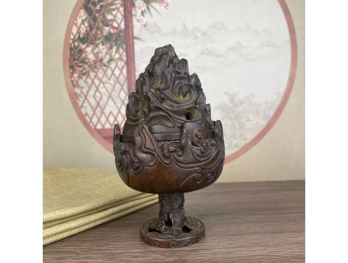 Ornement Boshan, encens en bois de santal, décoration intérieure pour salon, brûleur d'aromathérapie, bureau