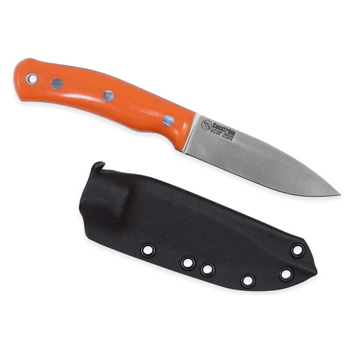 Casström Nóż No.10 SFK Orange G10 14C28N Kydex (14130)