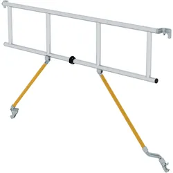 Günzburger, Leiter + Gerüst, Sicherheits-Geländer Rollgerüst Gerüstlänge 2,45 m (Gerüst, 261 cm)