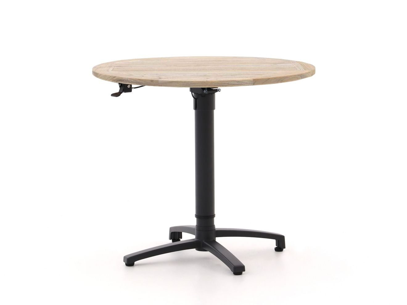 Bellagio Inklapbare Ronde Tuintafel van Teakhout Ø85cm