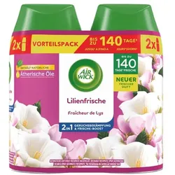 AIR WICK 2x Raumduft-Nachfüller Freshmatic Max Pure »Seide & Lilienfrische«