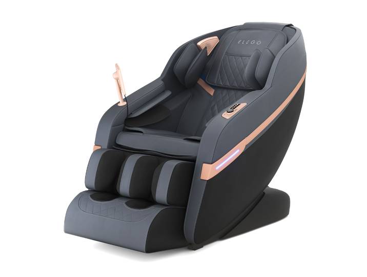 Massagesessel ELSWEIR anthrazit/schwarz