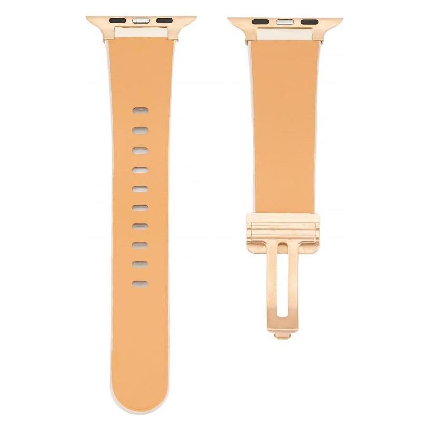 Connect Watch 42/44/45mm Single loop buckle leather strap (Leather) (CONAPP42SlSW)