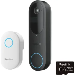 Reolink, Klingel + Türsprechanlage, D340B 2K+ Battery Doorbell Chime (WLAN)