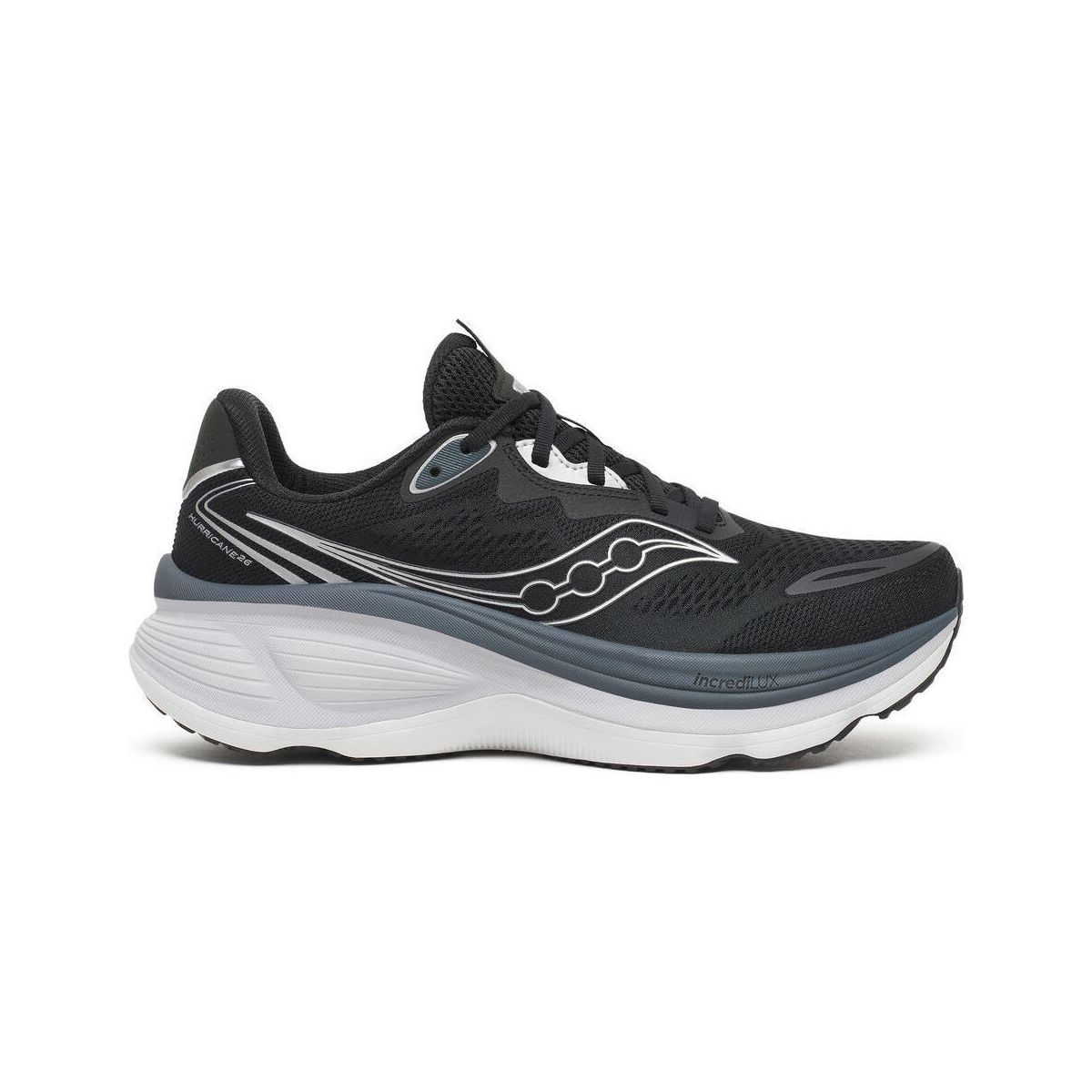 Saucony Hurricane 26 Men's black/silver (1008) 40,5 S101098-1008-40,5-MEDIUM