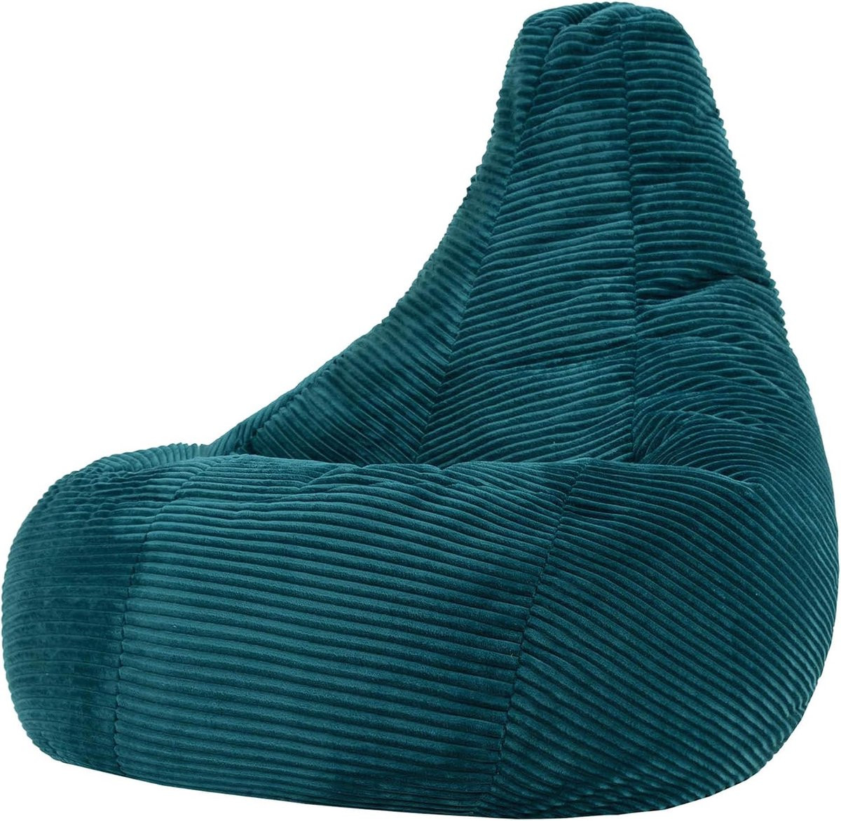 icon Dalton Corduroy Zitzak XXL met vulling, Teal