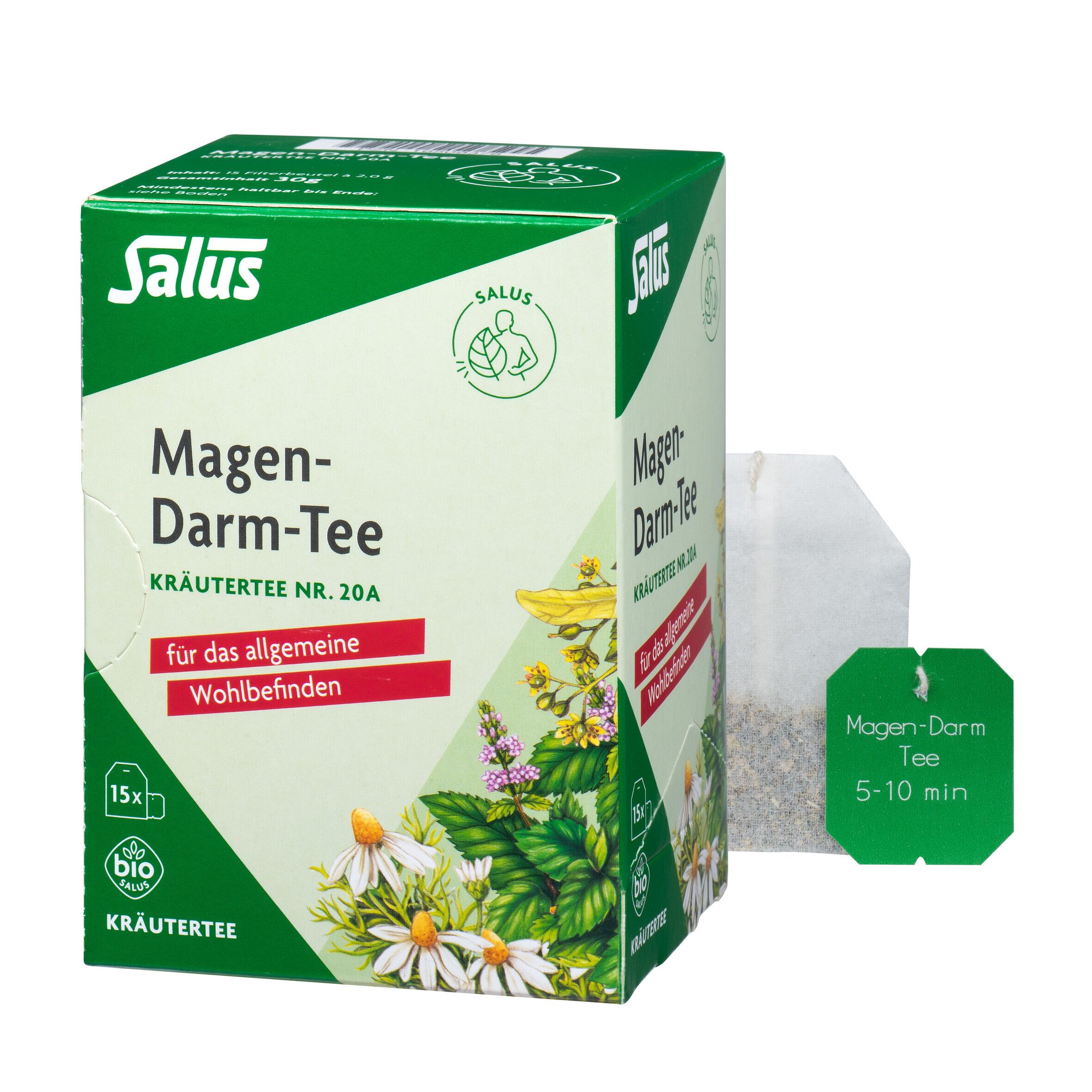 Magen Darm TEE KR Nr20A Bio 15 St Filterbeutel