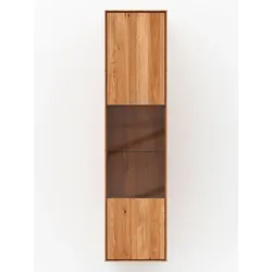 Vitrine Scottsdale Holz Braun Wildeiche