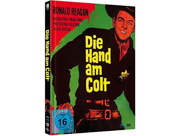 Die Hand am Colt - Limited Mediabook (Kinofassung von einem 2K-Master abgetastet, Blu-ray+DVD+Booklet)