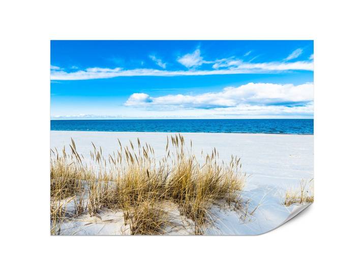 FOTOTAPETE für Badezimmer Sonnenstrand Meer Landschaft Sand 200x140