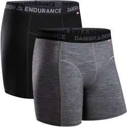 DANISH ENDURANCE Boxershorts Merino Trunks, Größe L in Bunt Bunt