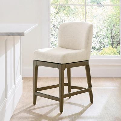 "Wendell Swivel Bar & Counter Stool - Bar Height (30"" Seat) - Grandin Road"
