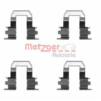 METZGER AUTOTEILE Zubehörsatz, Scheibenbremsbelag 109-1255