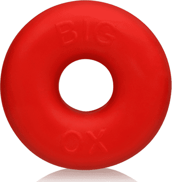 Oxballs Big OX - Thick Blubbery Cockring - Red Ice