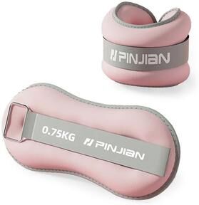 Uplift Picks 2 Piece Adjustable Ankle Weights For Yoga Running And Fitness Training pink (0.75 Kg)