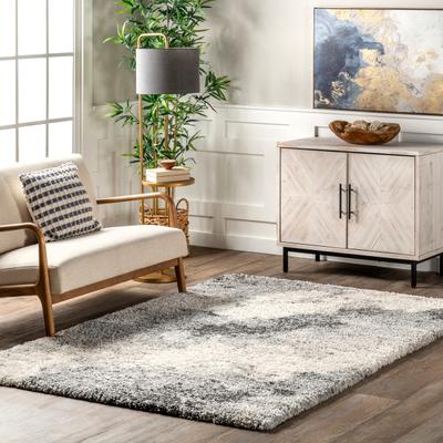 Nuloom Sidonie Abstract Clouds Shag Area Rug