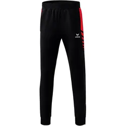 erima Six Wings Worker Trainingshose schwarz/rot 140