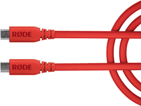 Rode SC17-R USB-Kabel, 1.5m, rot, USB C male / USB C male