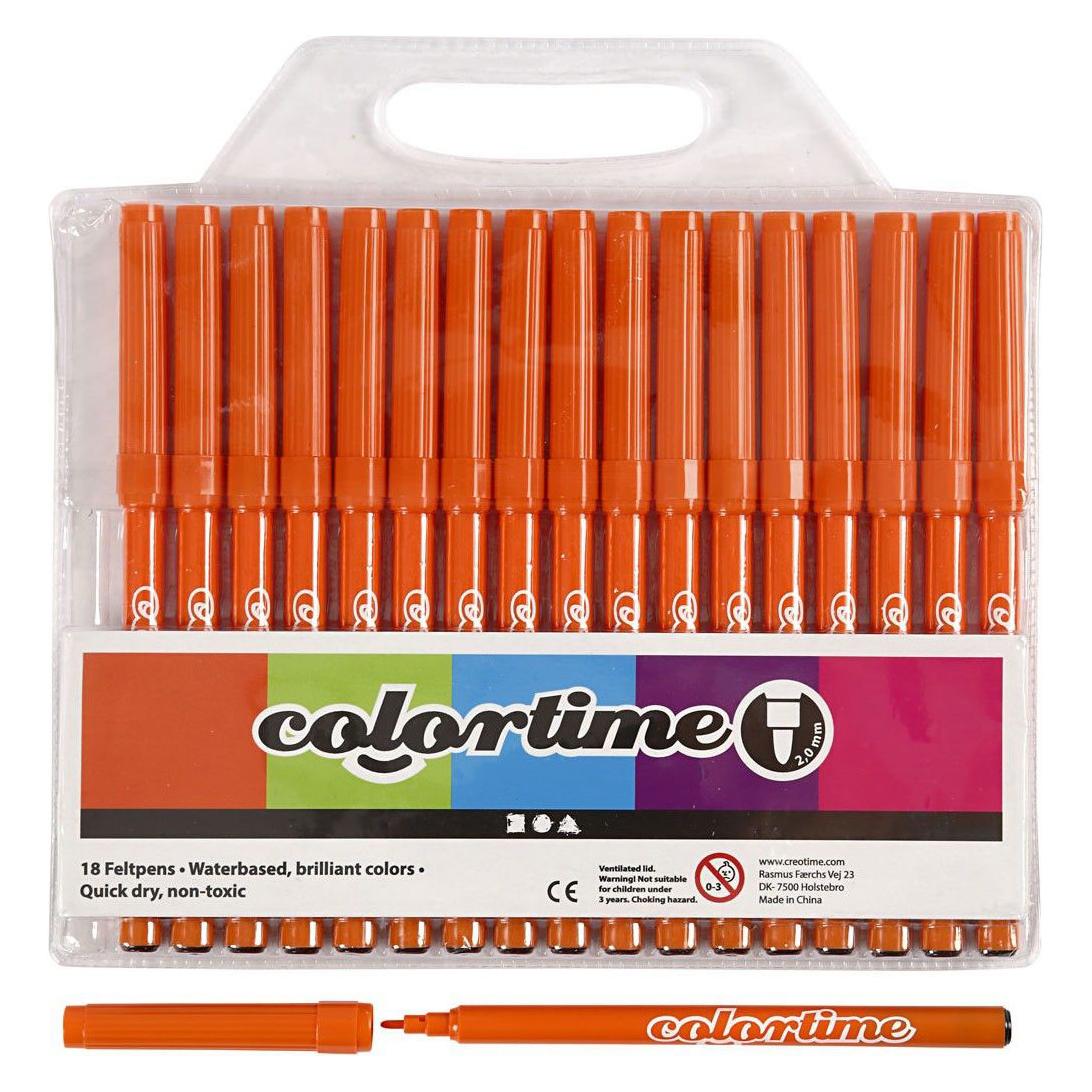 Creativ Company Oranje Stiften, 18st. (18x) (5712854058162)