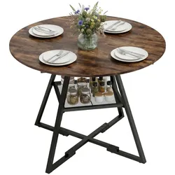 ESSTISCH Pyrel 100/100/76 cm