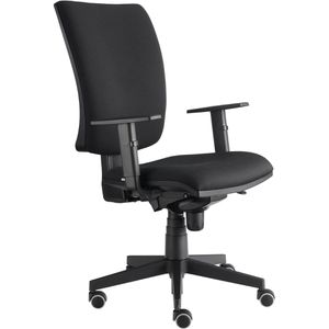 Hammerbacher Bürostuhl Solid 1, schwarz, Stoff, belastbar bis 130 kg
