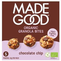MadeGood Granola Bites Choco Chip bio