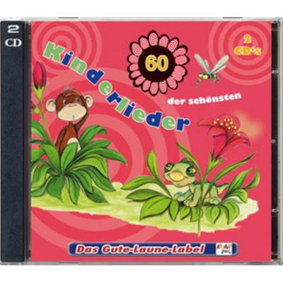 60 der schönsten Kinderlieder, 2 Audio-CDs - , CD, 9783893219964