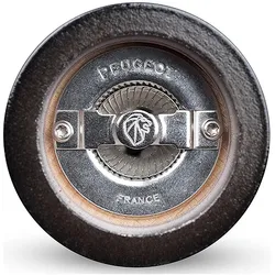 Peugeot FIDJI Salzmühle Buchenholz matt 12 cm, Pfeffermühle + Salzmühle, Schwarz