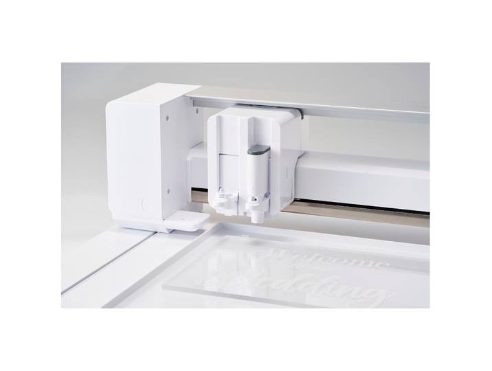 Gravurwerkzeug Silhouette Weiss Metall/Kunststoff T 16 cm