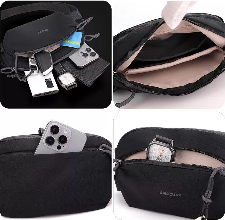 INF Neue modische, wasserdichte Gürteltasche
