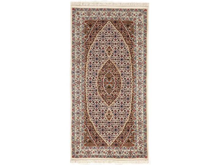 Indo Täbriz Royal Teppich 71x143 Handgeknüpft Orientteppich Läufer Wolle
