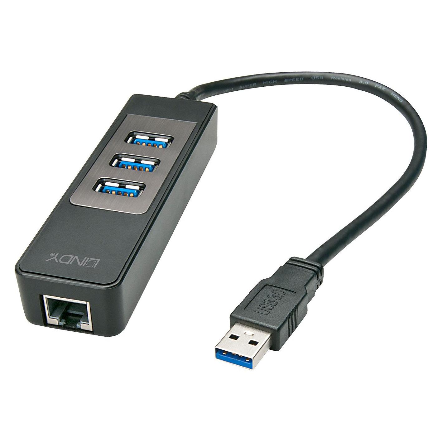 Lindy USB 3.1 Hub (USB-A, 4 Ports) (43176)