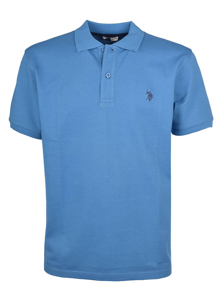 U.S. Polo Assn. Poloshirt in Blau - S