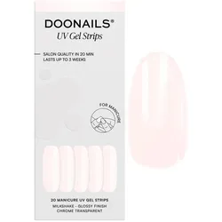 DOONAILS Milkshake Gel Strips - weiß