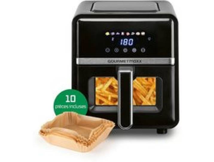 Friteuse à air chaud - GOURMETMAXX - GOURMETmaxx 5L Airfryer - 5 L - 1400 W - 6 fonctions