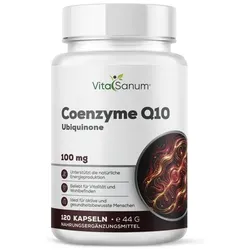 VitaSanum® Ubiquinon Q10 (Coenzym Q10) – 100 mg – 1 Softgelkapsel Tagesportion