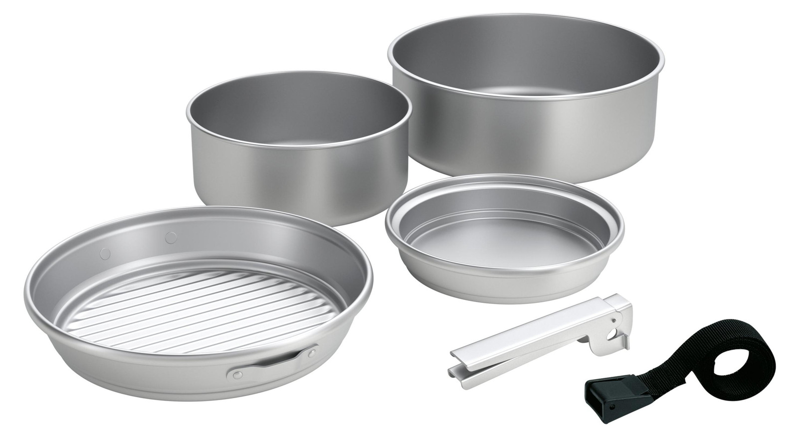 Campingaz Trekset aluminium 5-delige pannenset
